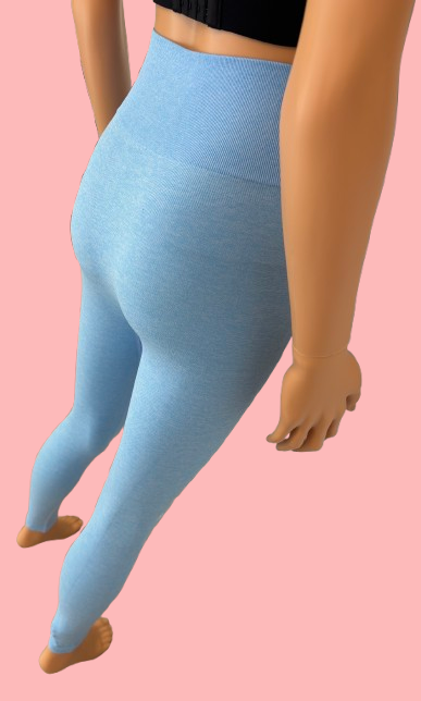 Legging Seamless Serenity Baby Blue (NO Scrunch ❌)